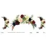 Model WFCR009 Watercolor Flower Rice Paper Collection 90x214