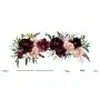 Model WFCR012 Watercolor Flower Rice Paper Collection 60x140