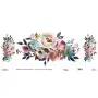 Model WFCR019 Watercolor Flower Rice Paper Collection 60x140