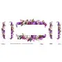 Model WFCR025 Watercolor Flower Rice Paper Collection 90x214
