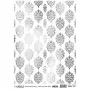Model 19 Silver Leaf Brass Decoupage