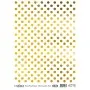 Model 24 Gold Leaf Brass Decoupage