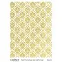Model 06 Gold Leaf Brass Decoupage