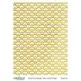 Model 13 Gold Leaf Brass Decoupage