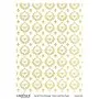Model 40 Gold Leaf Brass Decoupage