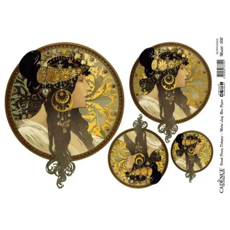 Patterned Leaf Brass Decoupage Model 02 Silver