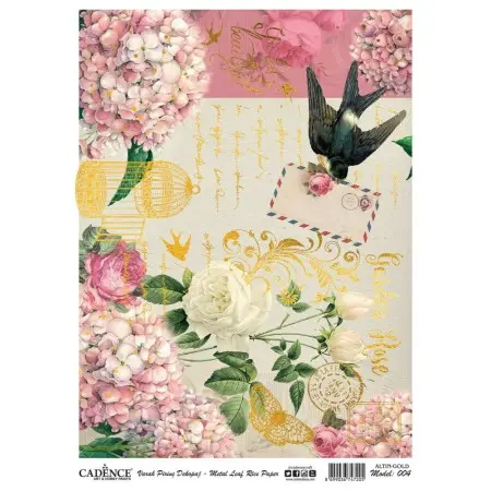 Patterned Leaf Brass Decoupage Model 04 Silver