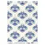 Patterned Leaf Brass Decoupage Model 34 Silver