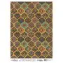 Patterned Leaf Brass Decoupage Model 19 Gold