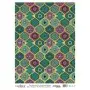 Patterned Leaf Brass Decoupage Model 20 Silver