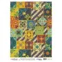 Patterned Leaf Brass Decoupage Model 27 Silver