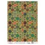 Patterned Leaf Brass Decoupage Model 33 Silver