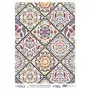Patterned Leaf Brass Decoupage Model 38 Silver