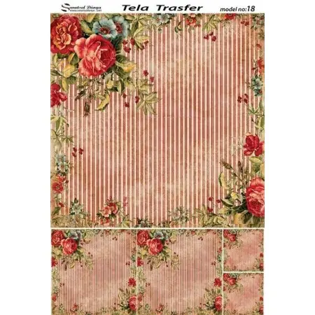 Tela Transfer 33x46cm -  Model 18
