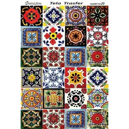 Tela Transfer 33x46cm -  Model 20