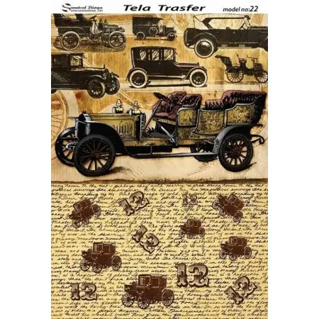 Tela Transfer 33x46cm -  Model 22