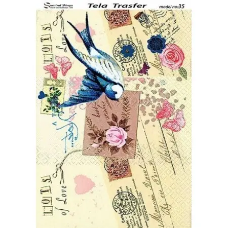 Tela Transfer 33x46cm -  Model 35