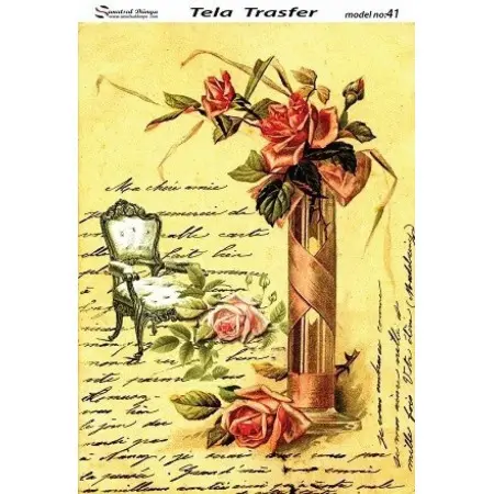 Tela Transfer 33x46cm -  Model 41