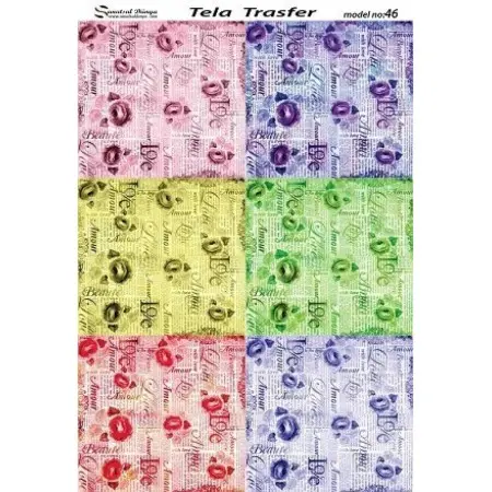 Tela Transfer 33x46cm -  Model 46