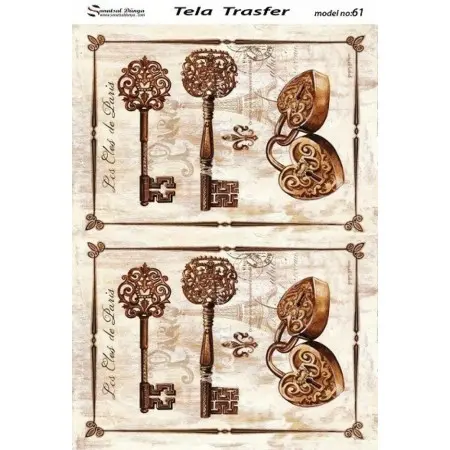 Tela Transfer 33x46cm -  Model 61