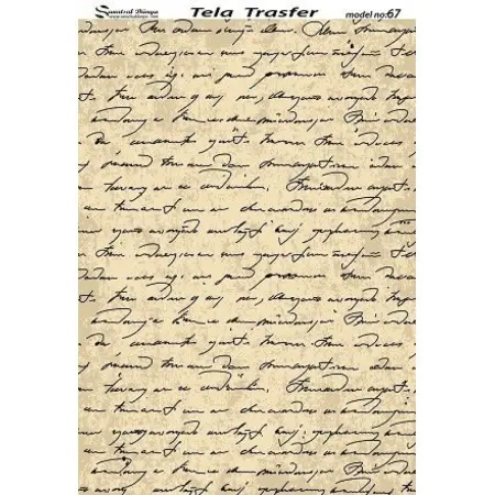 Tela Transfer 33x46cm -  Model 67