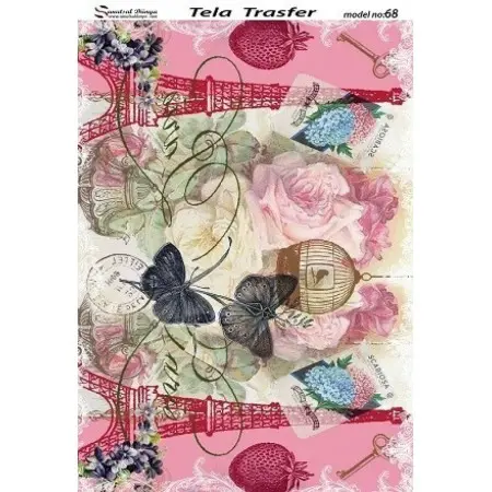Tela Transfer 33x46cm -  Model 68