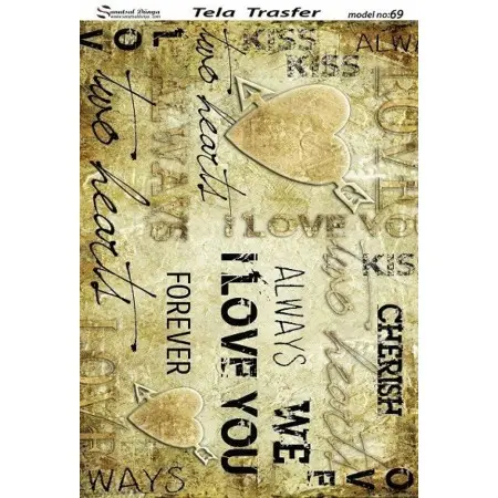 Tela Transfer 33x46cm -  Model 69