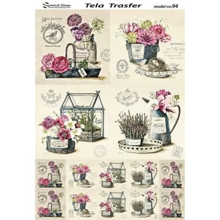 Tela Transfer 33x46cm -  Model 94