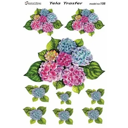Tela Transfer 33x46cm -  Model 108
