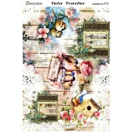 Tela Transfer 33x46cm -  Model 111