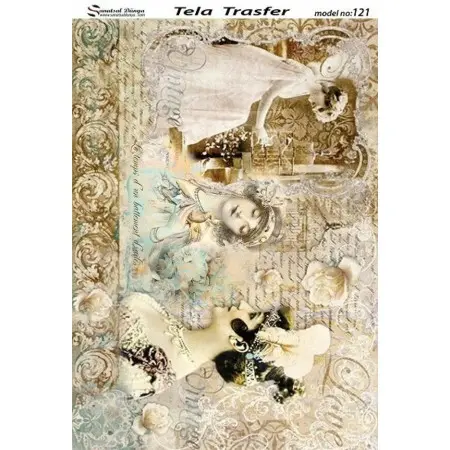 Tela Transfer 33x46cm -  Model 121