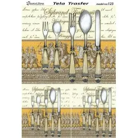 Tela Transfer 33x46cm -  Model 123