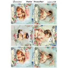 Tela Transfer 33x46cm -  Model 129