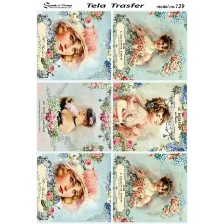 Tela Transfer 33x46cm -  Model 129