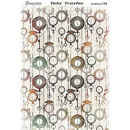 Tela Transfer 33x46cm -  Model 134