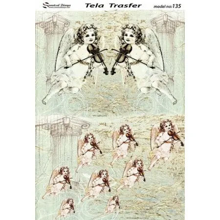 Tela Transfer 33x46cm -  Model 135