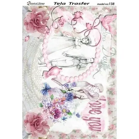 Tela Transfer 33x46cm -  Model 138