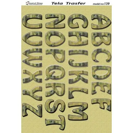 Tela Transfer 33x46cm -  Model 139