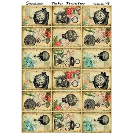 Tela Transfer 33x46cm -  Model 145