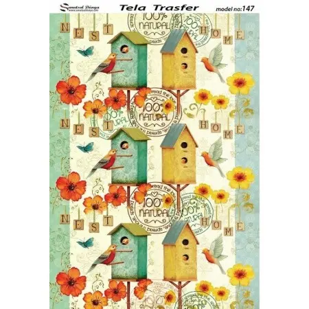Tela Transfer 33x46cm -  Model 147