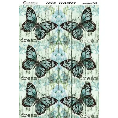 Tela Transfer 33x46cm -  Model 149