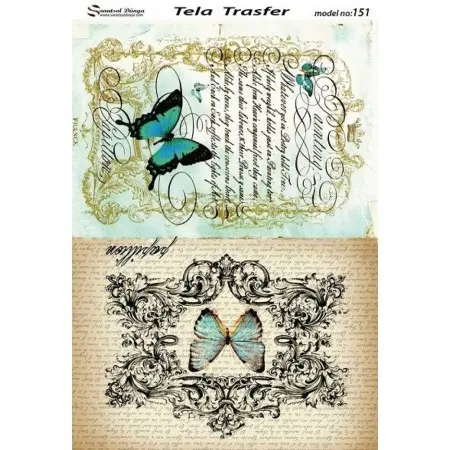 Tela Transfer 33x46cm -  Model 151