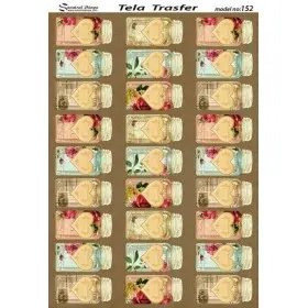 Tela Transfer 33x46cm -  Model 152