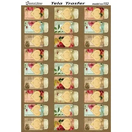 Tela Transfer 33x46cm -  Model 152
