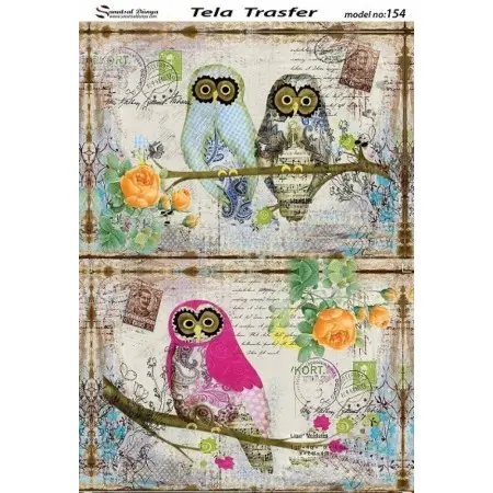 Tela Transfer 33x46cm -  Model 154