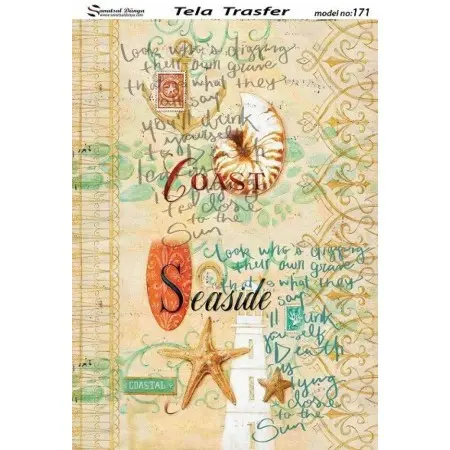 Tela Transfer 33x46cm -  Model 171