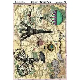 Tela Transfer 33x46cm -  Model 178