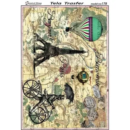 Tela Transfer 33x46cm -  Model 178