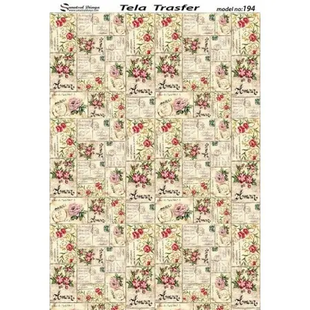 Tela Transfer 33x46cm -  Model 194