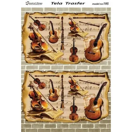 Tela Transfer 33x46cm -  Model 195
